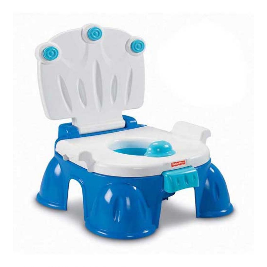 1 Fisher Price Royal Step Stool Potty Chair in Pakistan